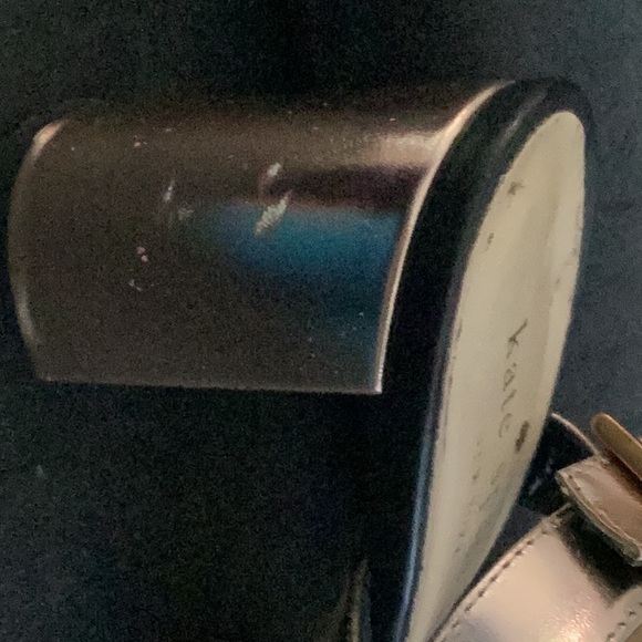 Kate Spade strapy sandals size 7.5. Black and rose gold. - Picture 4 of 7